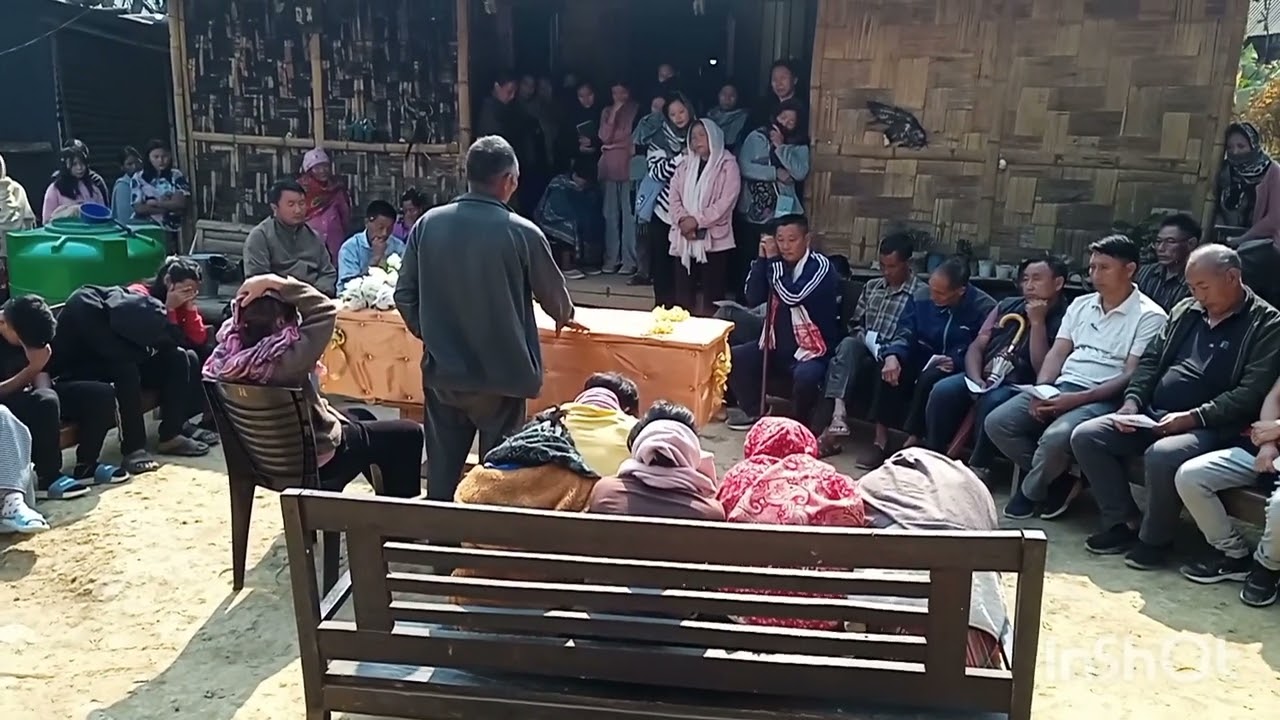 Funeral Program of late Thsaripi Chungtor Village Date 13/2/2026