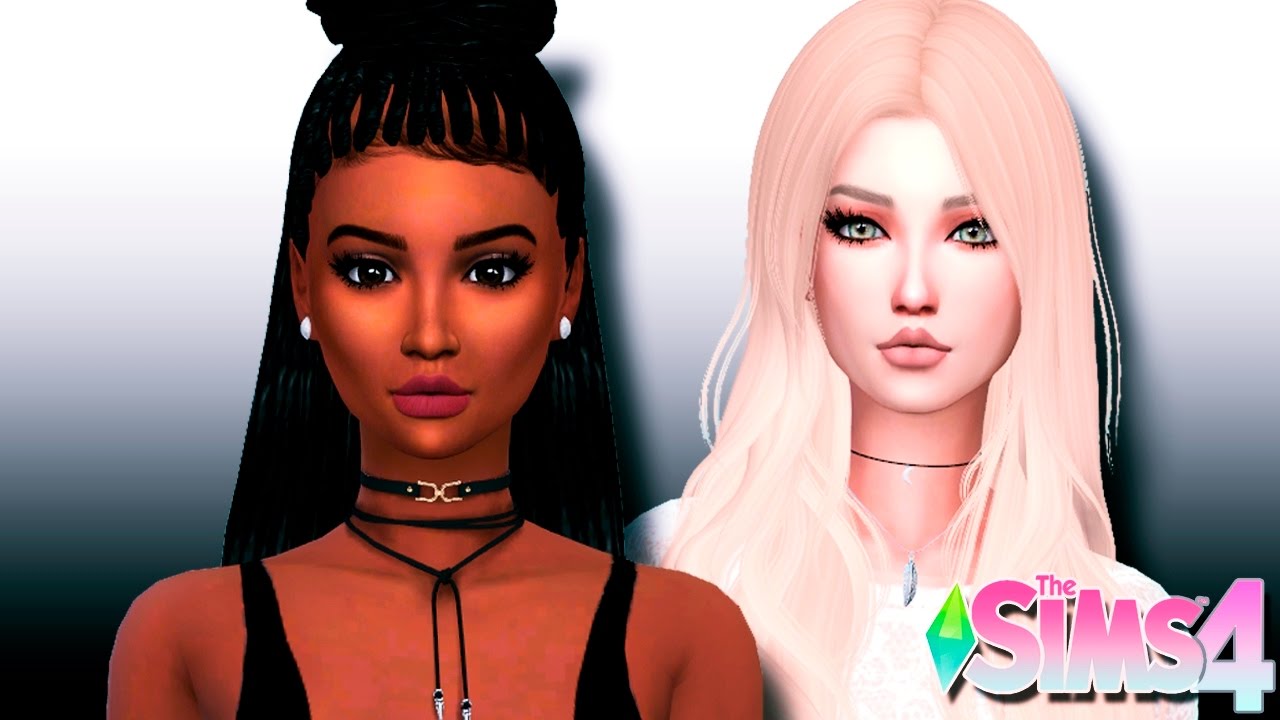 The Sims 4 | Create a Sim- Black and White (Branco e Preto)