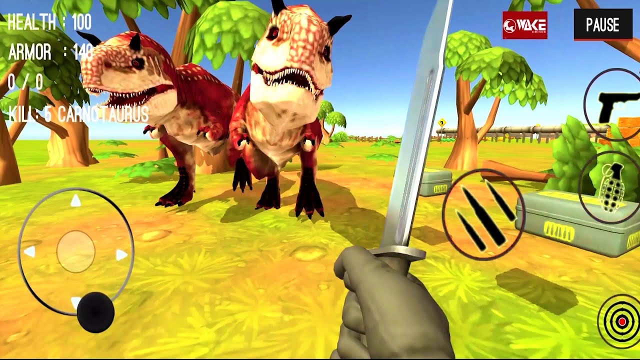 Dinosaur Hunter Dino City 2017 Android Gameplay