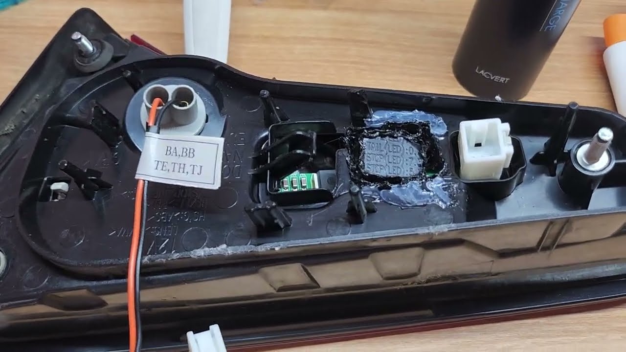 K5 테일램프 led 수리하는 방법 #후미등 #브레이크등