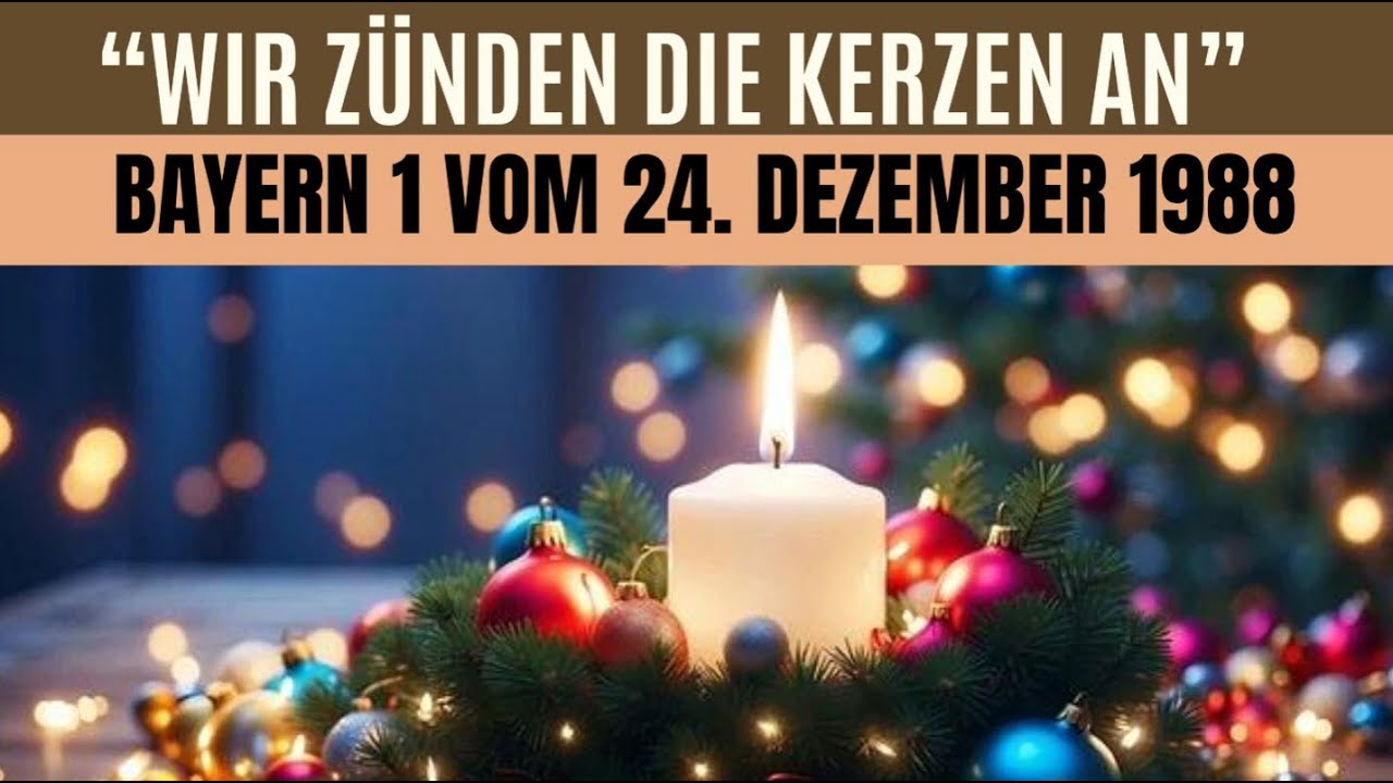 "Wir zünden die Kerzen an" - Feierliche Einstimmung in die Weihnacht mit deutschen Weihnachtsliedern
