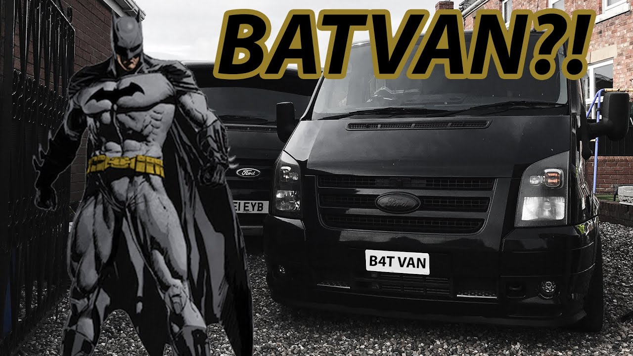 If BatMan Had A Van... *MURDERED OUT* My Ford Transit Sport