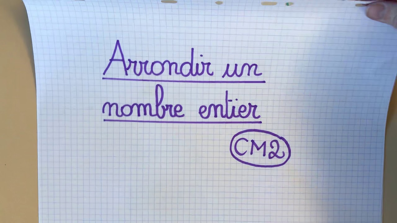 Arrondir un nombre entier