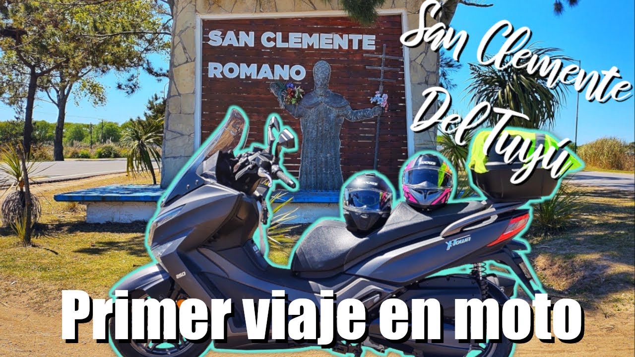 De Capital Federal a San Clemente del Tuyú en moto - Kymco X-town 250i #argentina #4k #motovlog