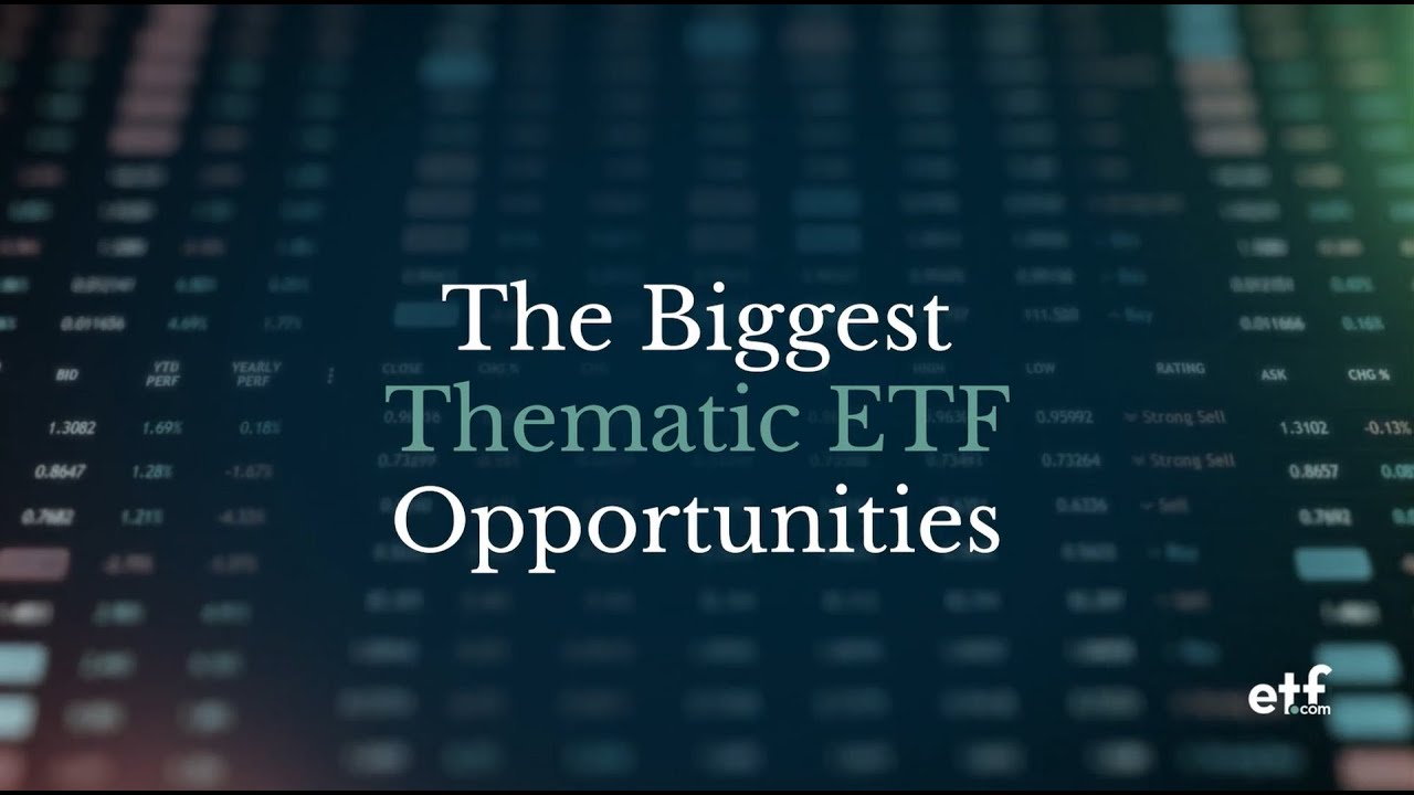 [Talk ETFs] The 3 Biggest Thematic ETF Opportunities