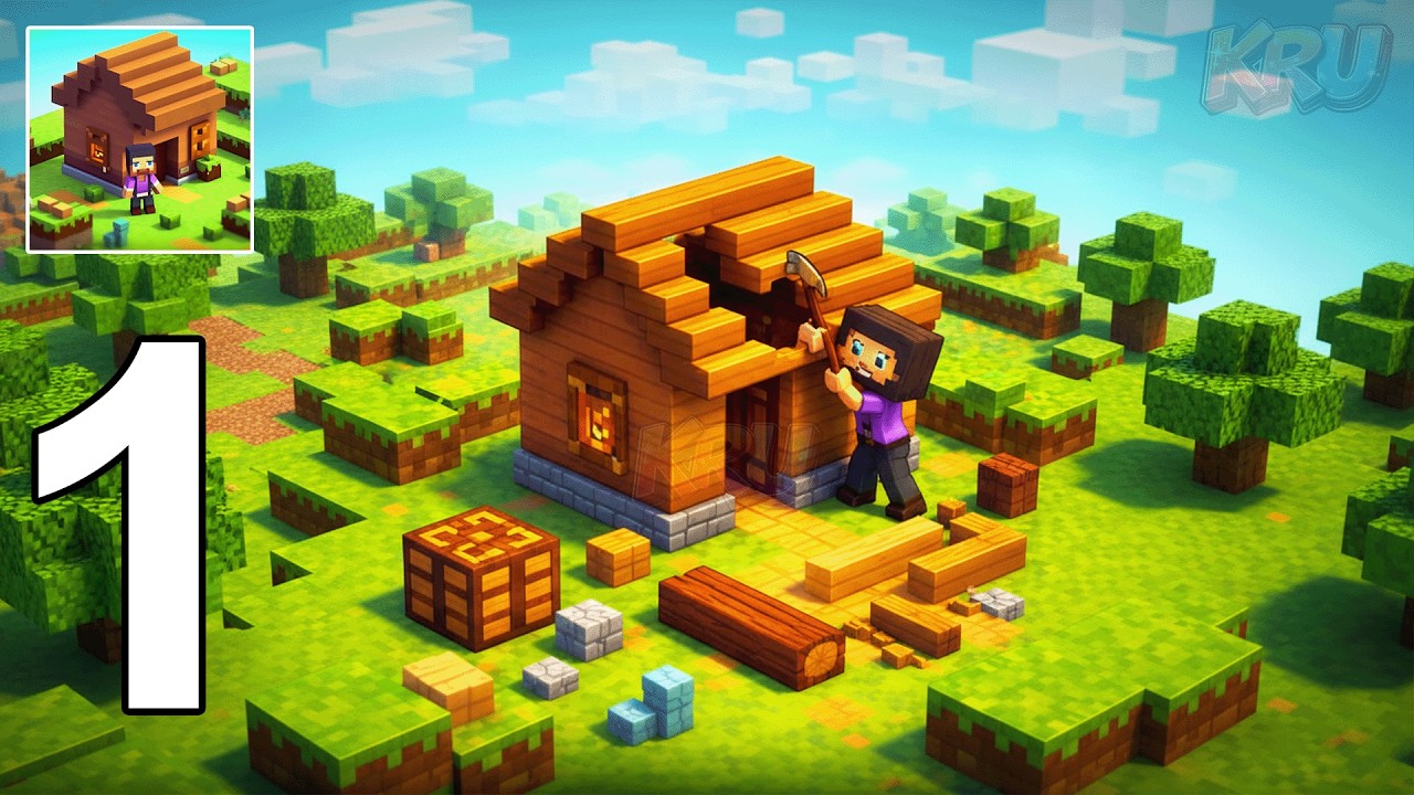 Craft Valley Walkthrough Part 1 (Gameplay iOS, Android)