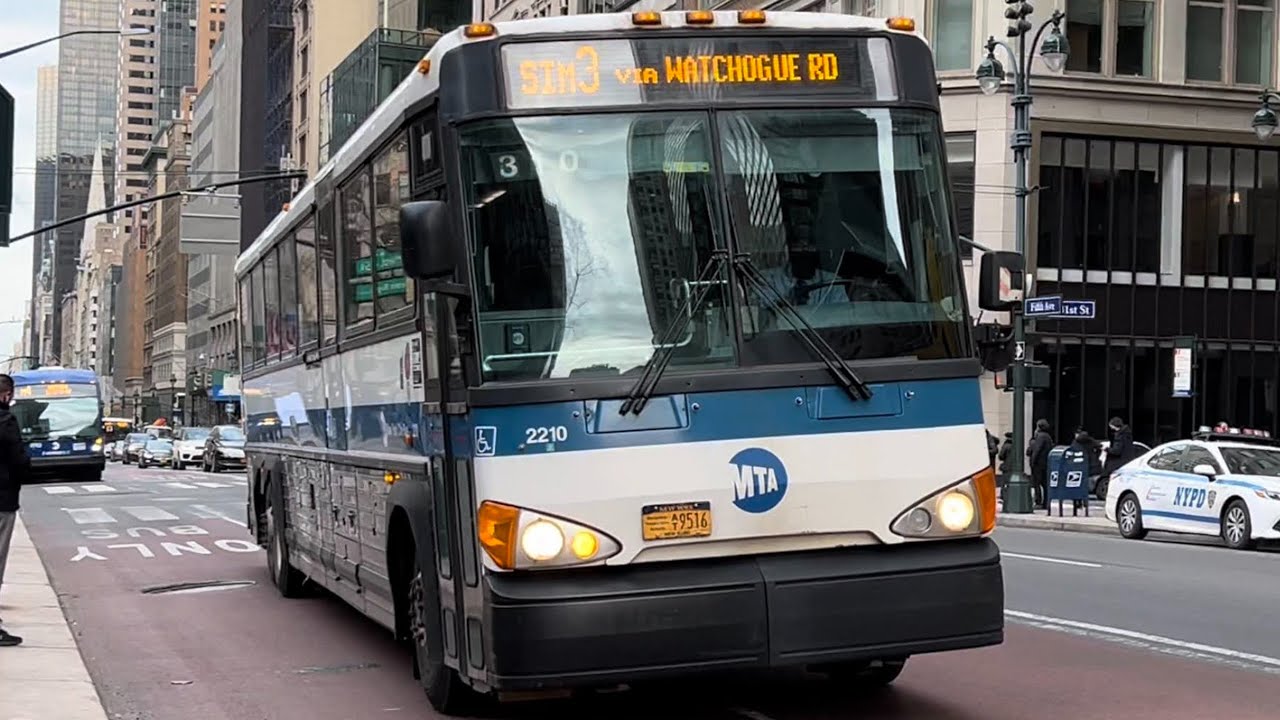 MTA: MCI D4500CL, D4500CT [4316]/[2210], Prevost X3-45 [2544] SIM3, SIM10, SIM31 buses