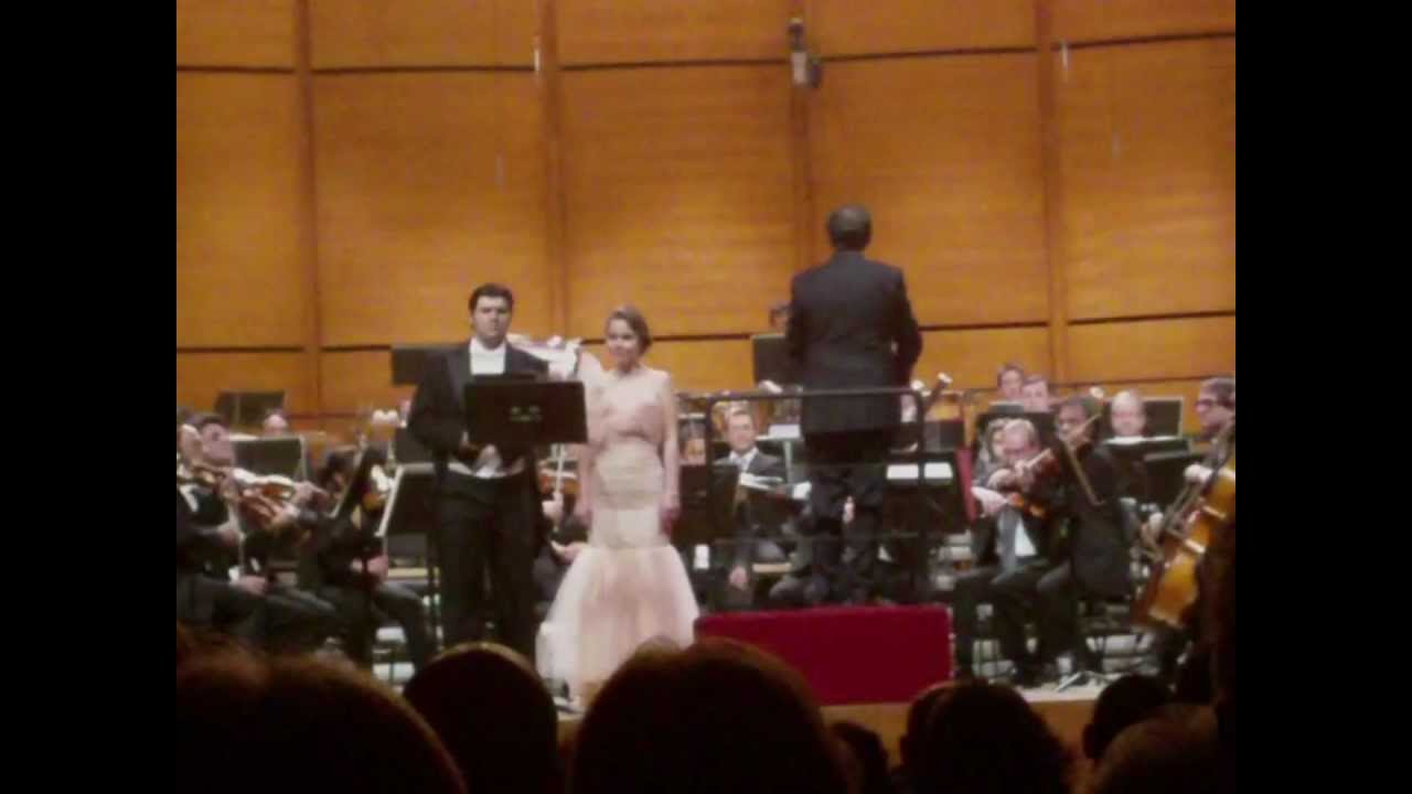 Tshaikovsky - Duetto Romeo e Giulietta. Concerto con orchestra a Milano, 15 Gennaio 2012