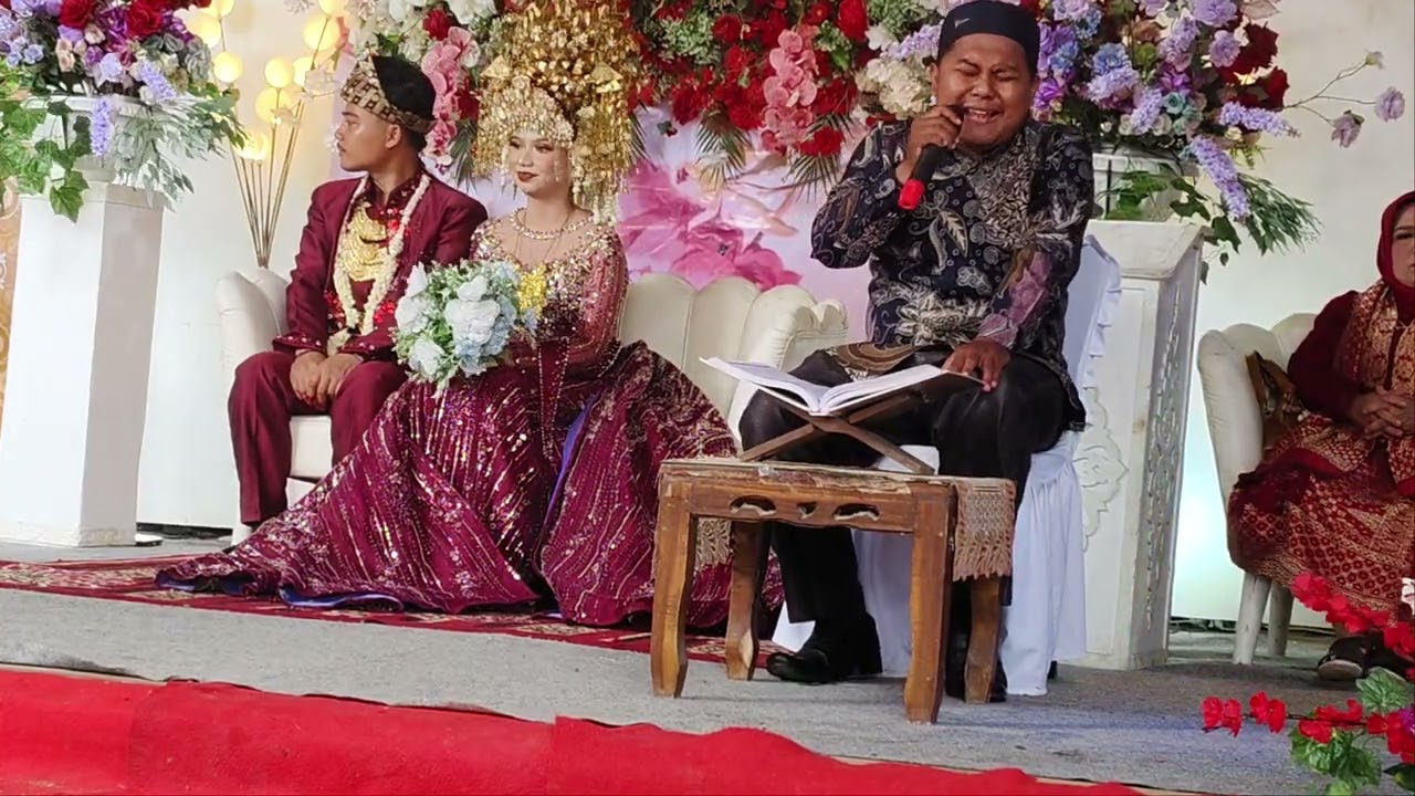 Jos, tilawah resepsi pernikahan. Efek sound system mantul