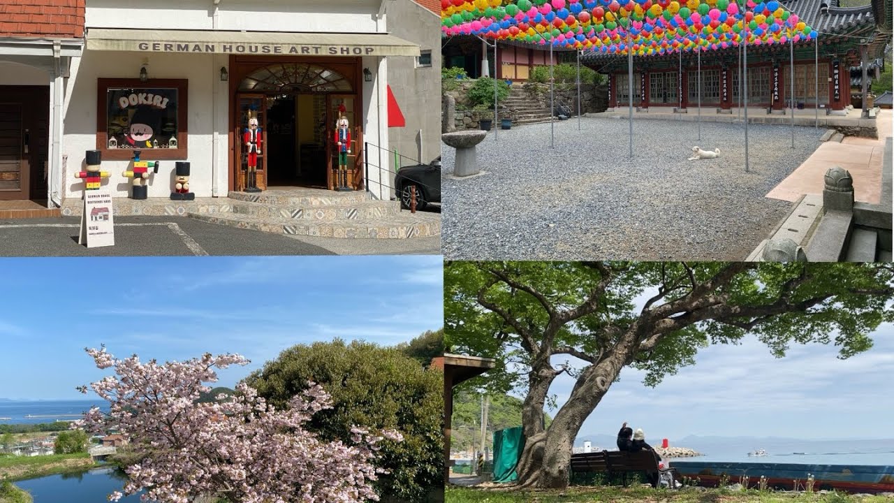 Namhae Travel Vlog | Married couple | Korea vlog | Dating | Pottery | Photo shoots | German Village