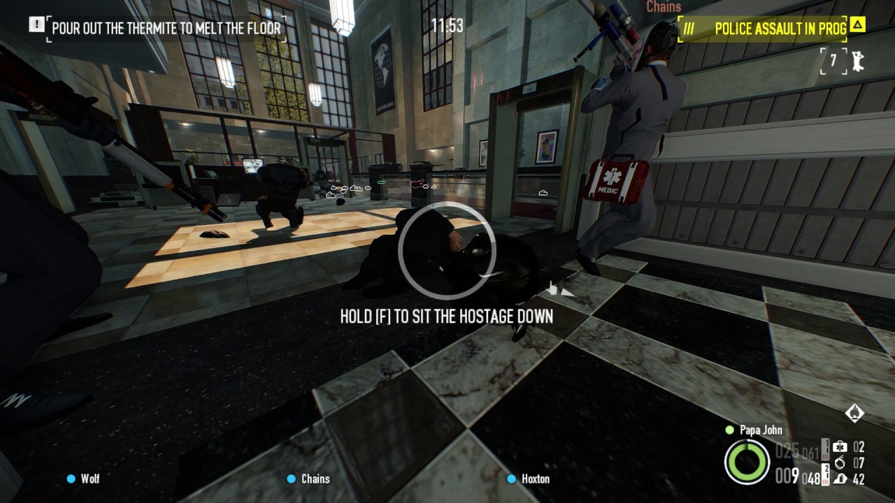 [Payday 2] First World Bank - One Down Death Sentence Loud - All Loot - Solo w/AI