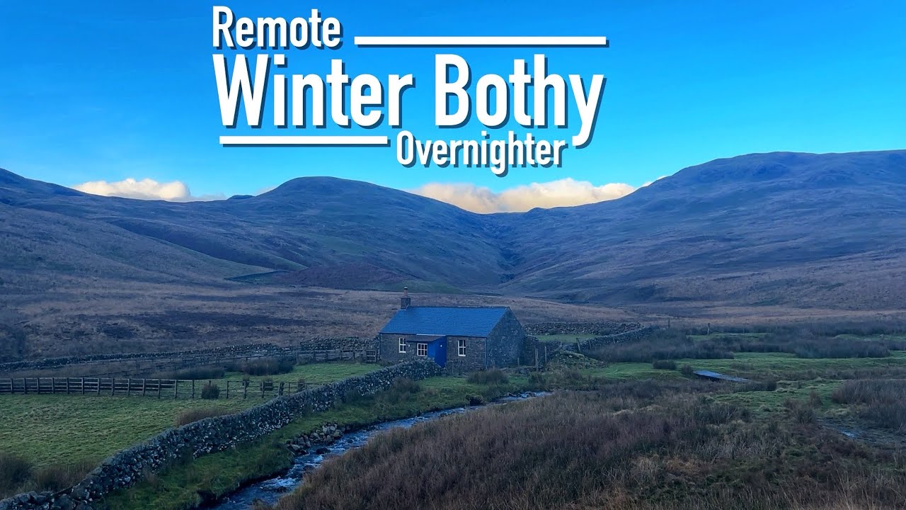 Winter Stay In A Remote Bothy In The Scottish Wilderness
