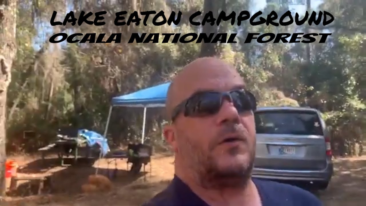 Hey quick tour of lake eaton  campground in Ocala national forest.