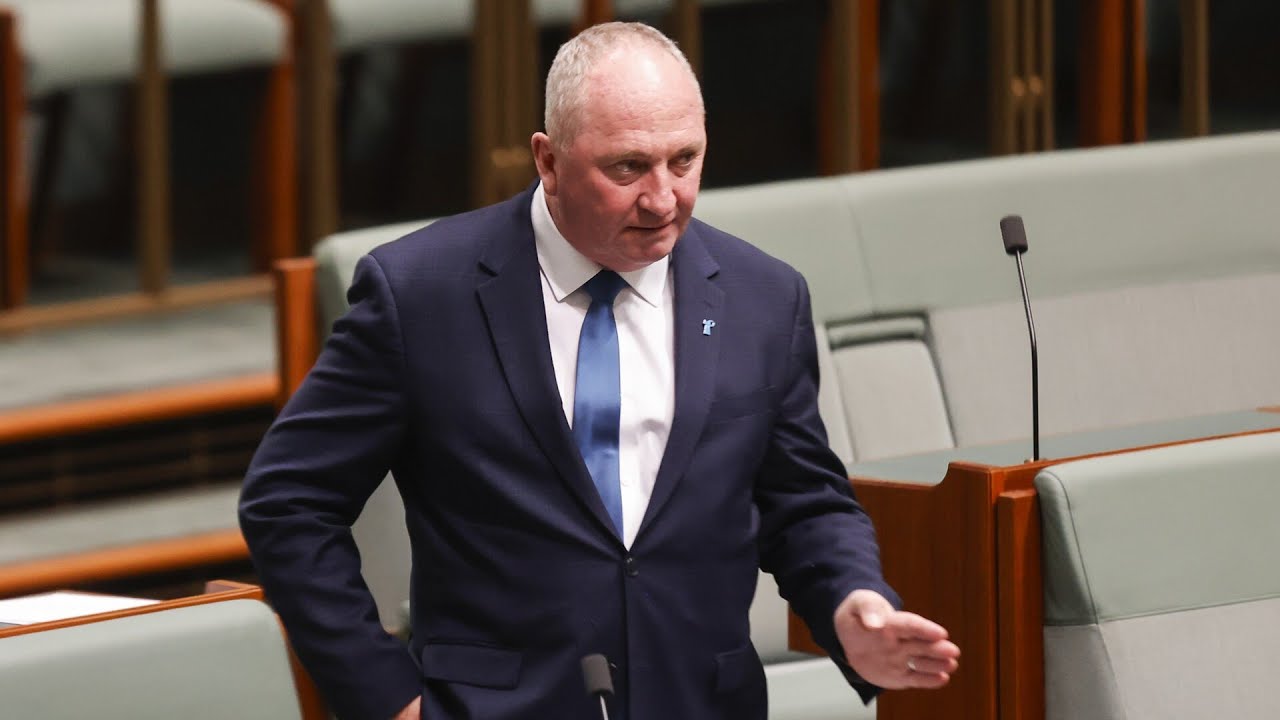 ‘Catastrophic’: Barnaby Joyce warns net zero will end the Coalition