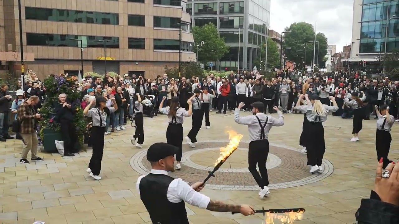 International Day of Birmingham Flash mob Black Sabbath Paranoid 24th September 2025 