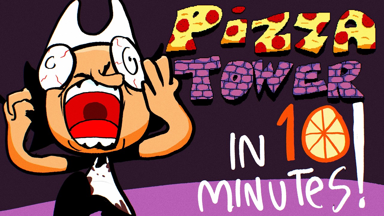 Animation - PIZZA TOWER IN 10 MINUTES!