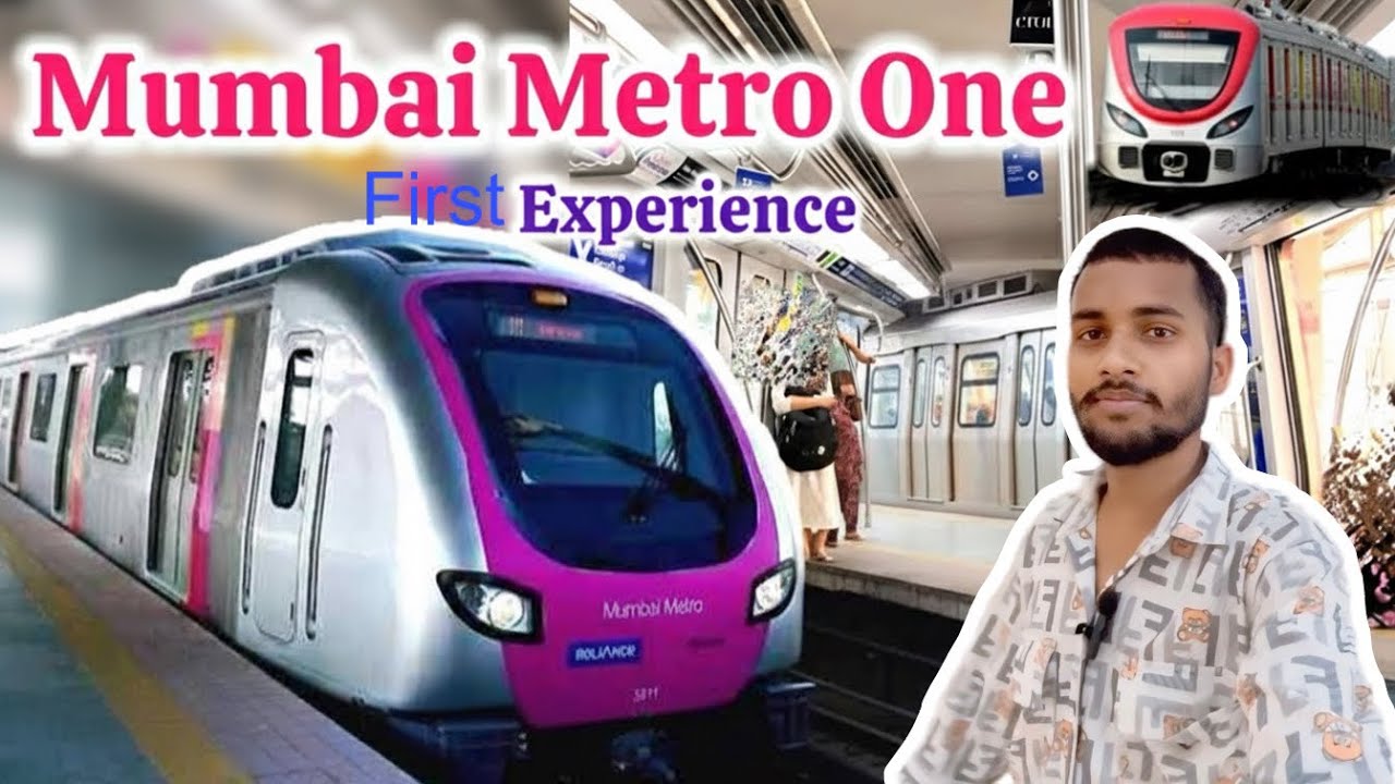 Mumbai metro || ka first experience