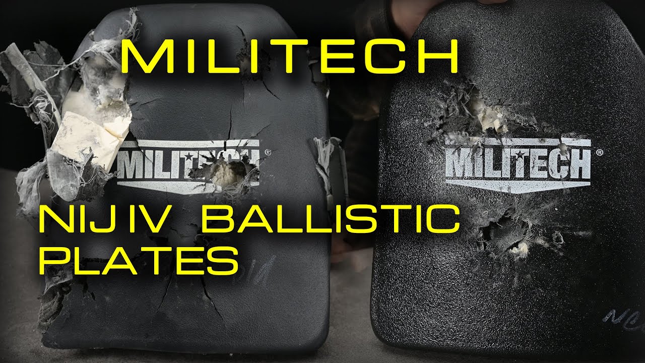 CHINAPLATTEN?! - MILITECH NIJ IV BALLISTIC PLATES - THE NEXT LEVEL
