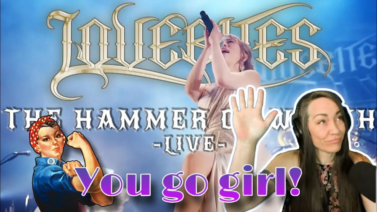 Tiny but mighty! | LOVEBITES / The Hammer Of Wrath | Reaction