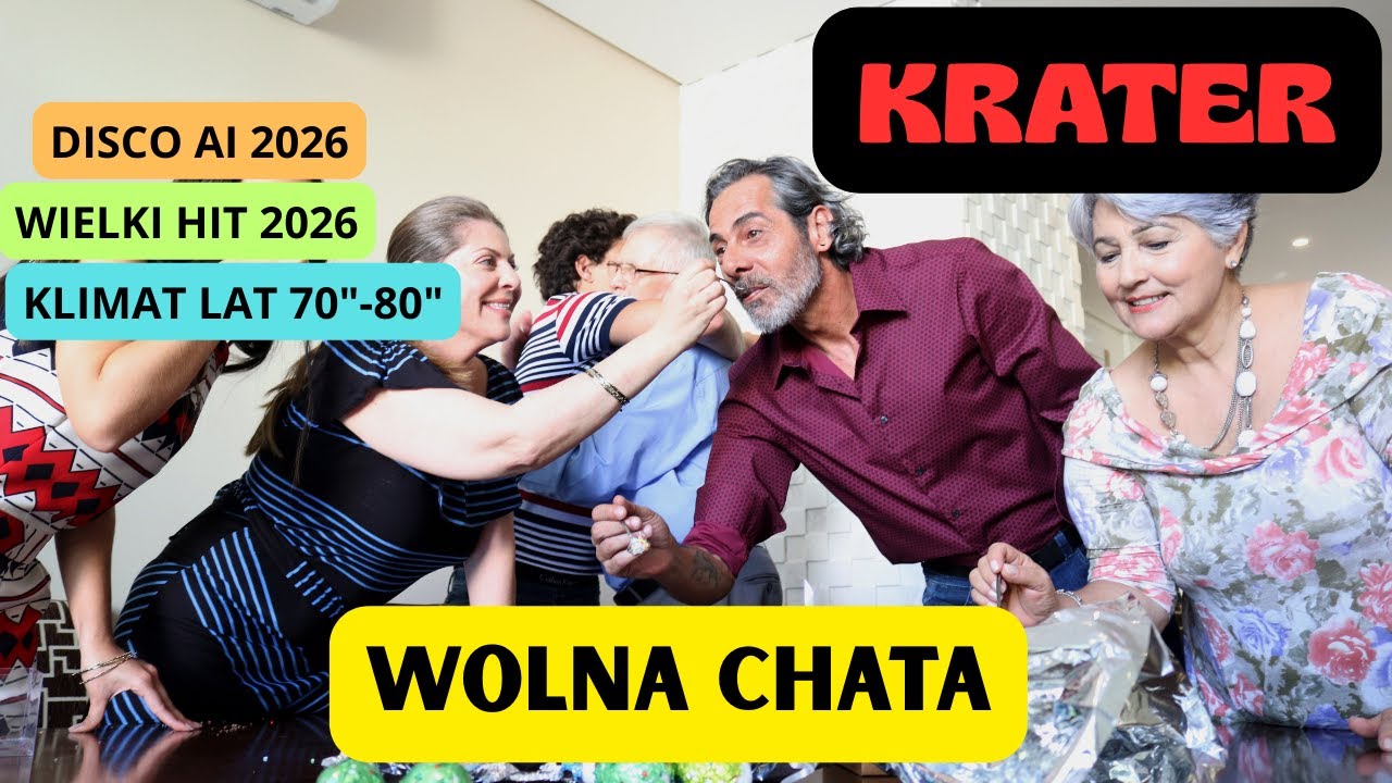 KRATER – Wolna chata (Official Video) | Disco AI Lata 70. | HIT 2026