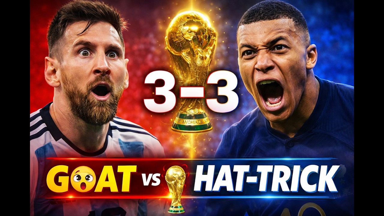 World Cup 2022 Final I Mbappé Hat-Trick… But Messi Won It All 🐐🔥 |
