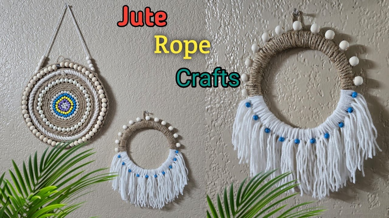 2 Easy Jute Rope Crafts for Home Decor | Best Out of Waste DIY |