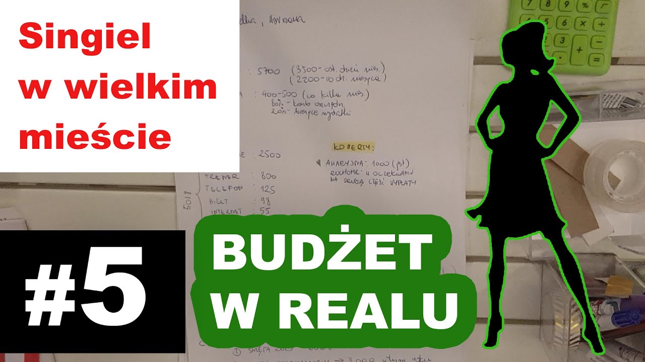 #5 BUDŻET W REALU Życie Singla #oszczedzanie #budżet