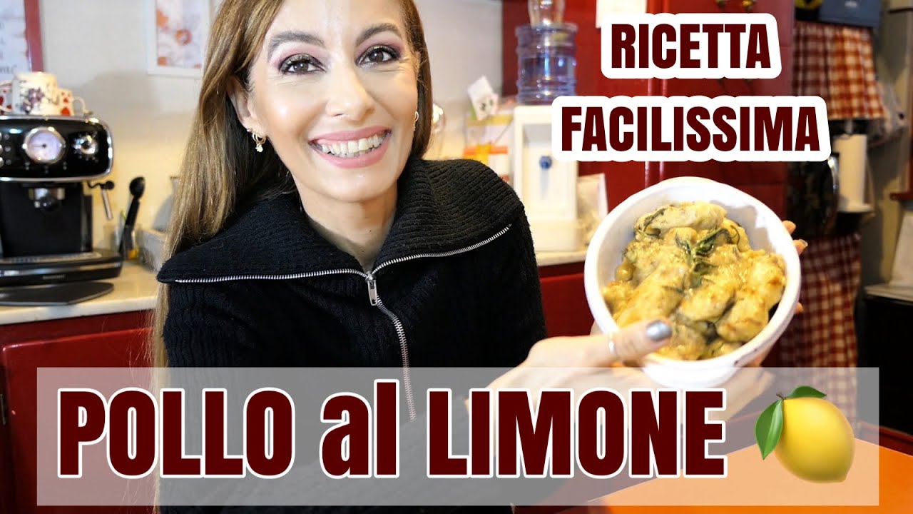 POLLO AL LIMONE - RICETTA FACILISSIMA | SAIDORI IN CUCINA