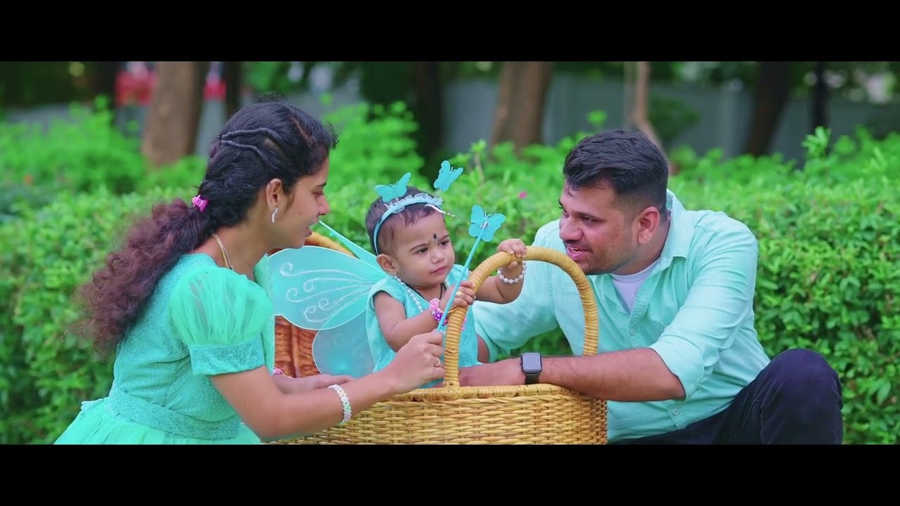 Aadhya birthday@photo shoot