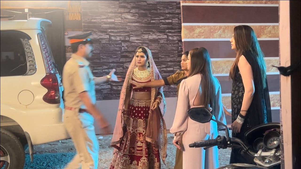 Anjali arrested ?? | kundali bhagya | Sonal Vengurlekar | bts | on set | vlog