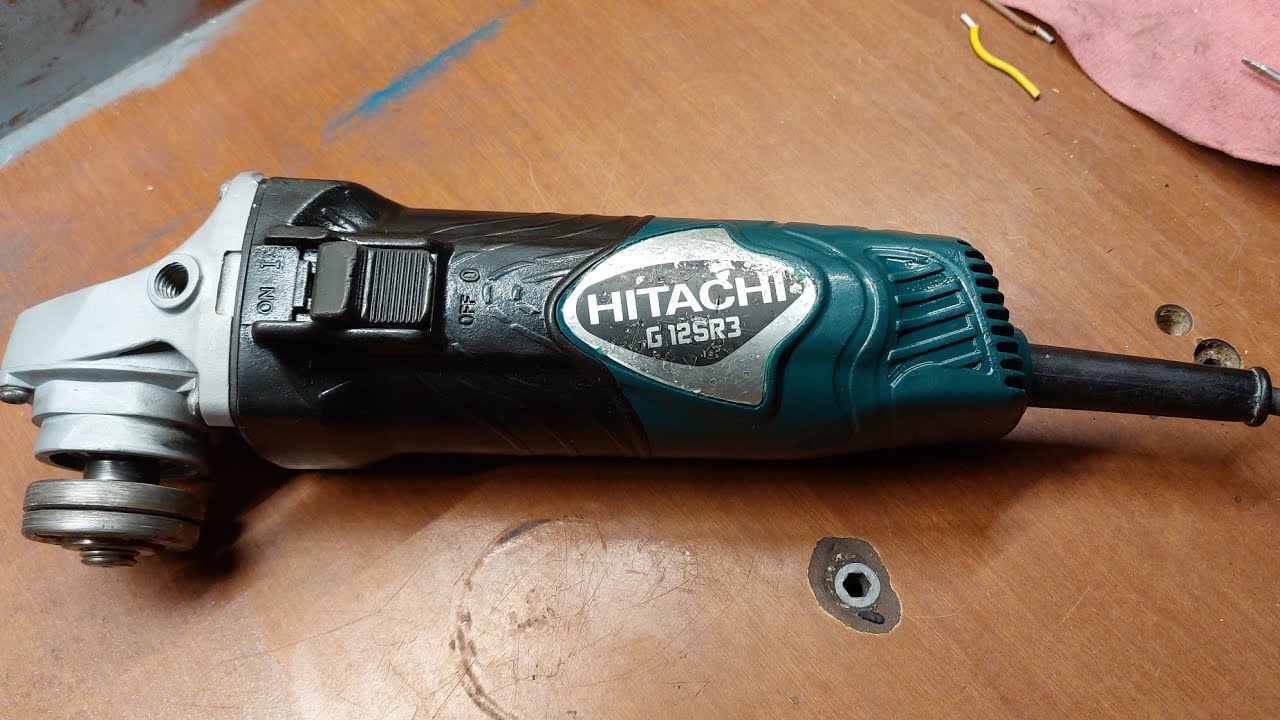 (Tutorial) restoration #Angle Grinder#hitachi G12SR3