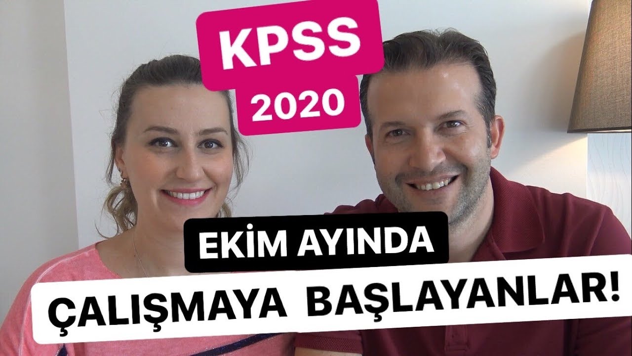 Kpss 2020 ye Ekim Ayında Çalışmaya Başlayanlar Toplanın! Hedef 90 Üstü Puan