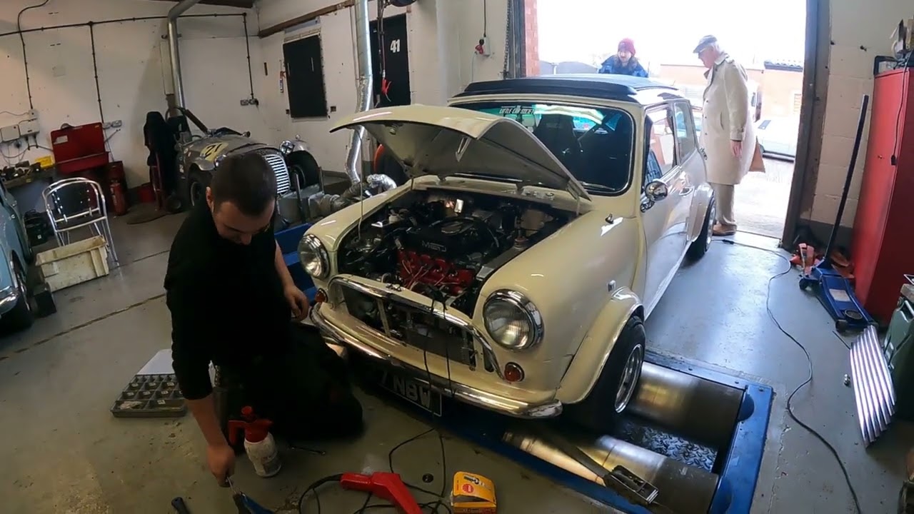 Spencer's Classic Mini JPE 1330 Rolling Road Tune