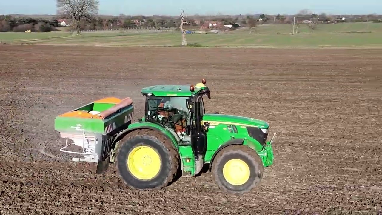 JD 6R 165 Amazone Z-AM Spreader