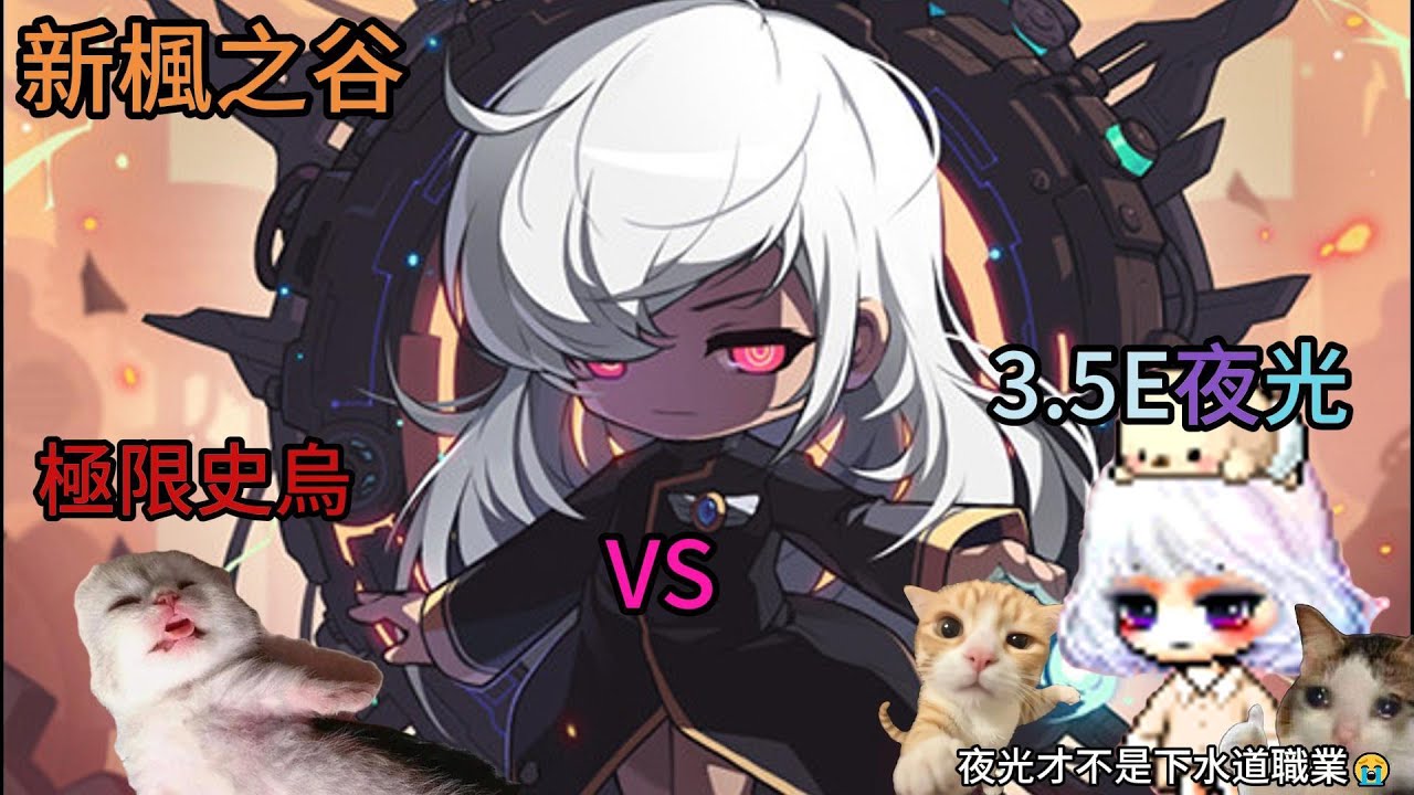 新楓之谷 3.5E夜光 VS 極限史烏