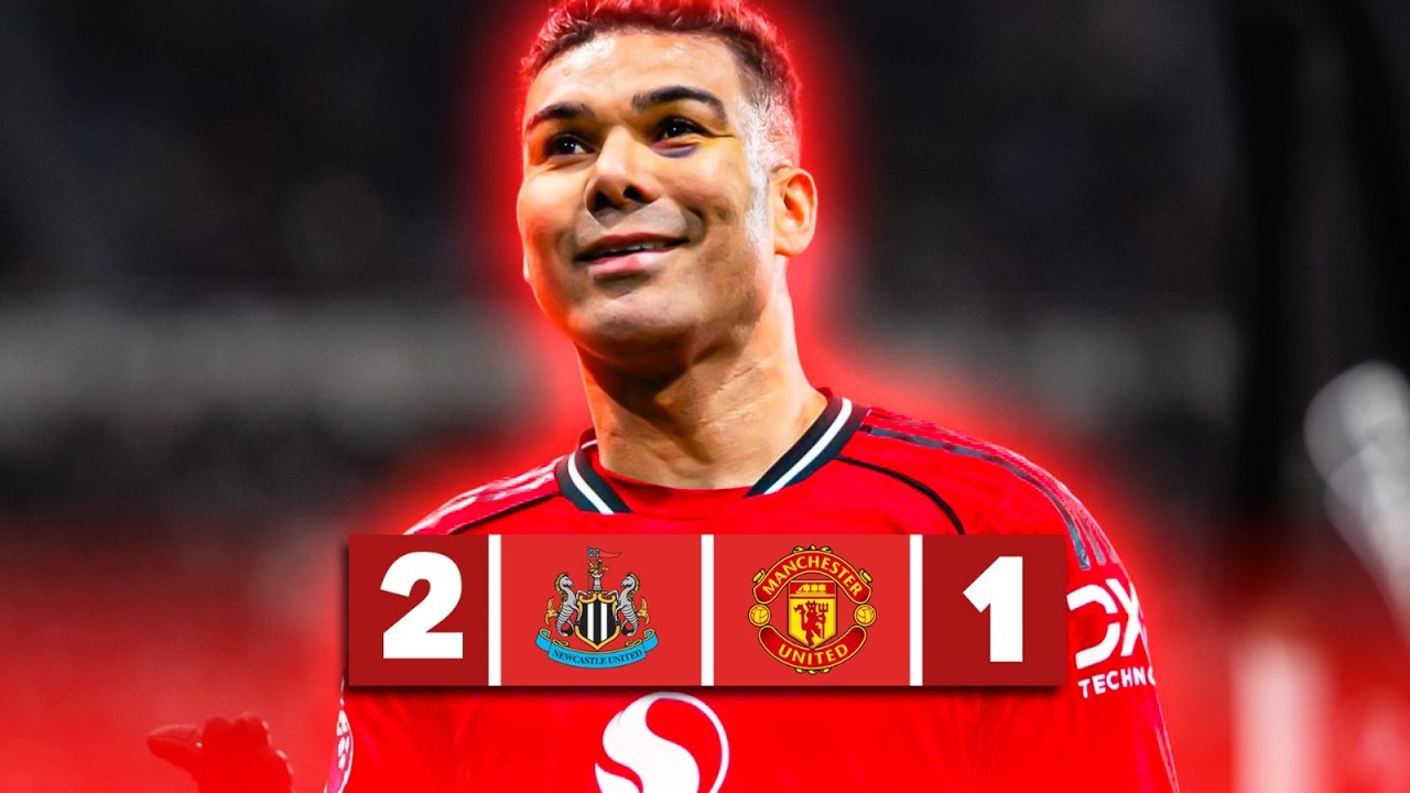 NEWCASTLE 2-1 MANCHESTER UNITED: OTRA VEZ PERDIMOS ANTE 10 JUGADORES 🥲