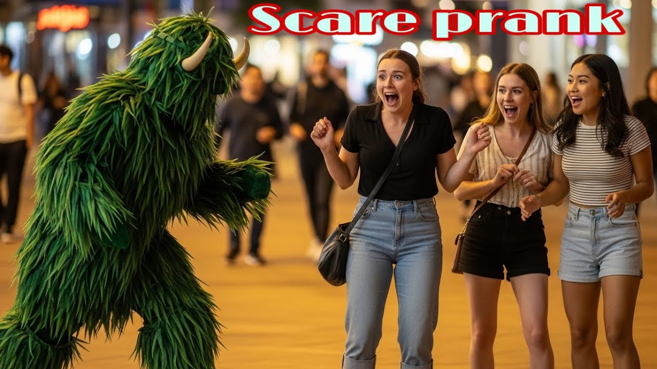 Top 10 Bushman scare prank | Is it a human or a plant? #scareprank 