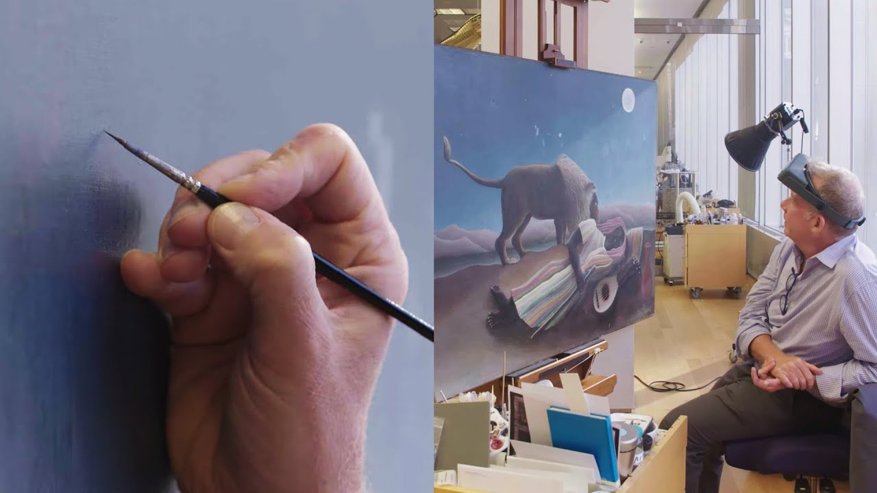 Removing a century of treatments on Rousseau's Sleeping Gypsy | CONSERVATION STORIES