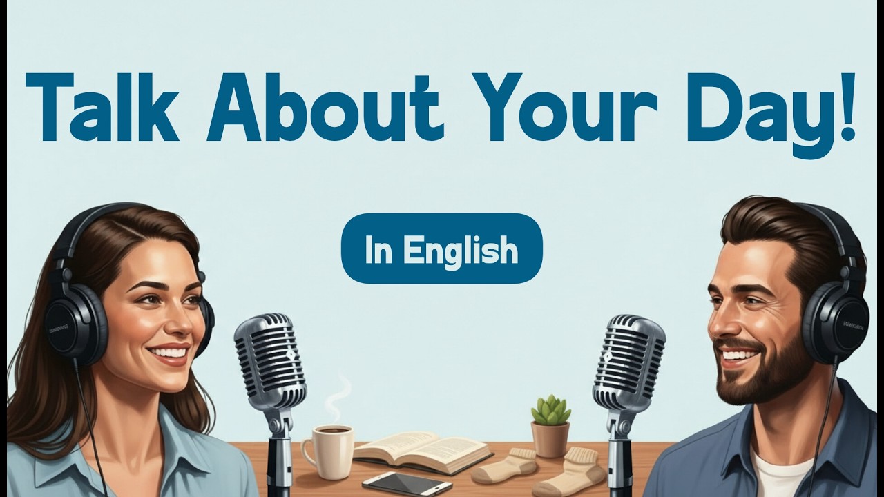 Talk About Your Day in English | Daily English Speaking Practice | English Daily Podcast