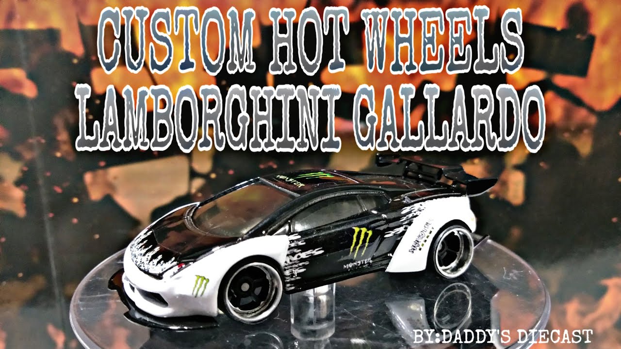 REBUILD CUSTOM HOT WHEELS LAMBORGHINI GALLARDO LP KEN BLOCK