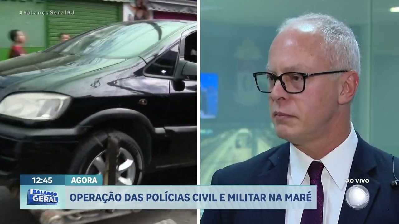 AGORA: OPERAÇÃO DAS POLÍCIAS CIVIL E MILITAR NA MARÉ