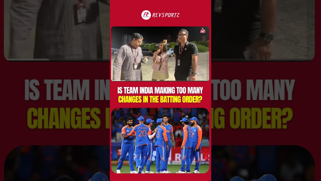 Is Team India making too many changes in the batting order? #ytshorts #trendingshorts