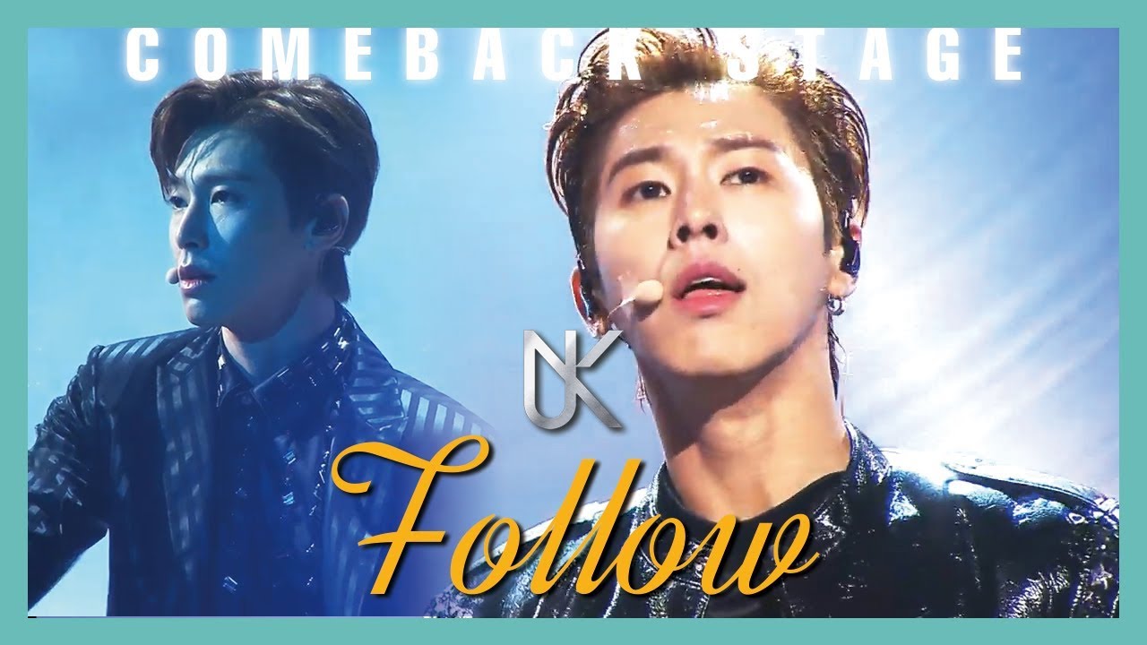 [Solo  Stage] U-KNOW - Intro + Follow ,  유노윤호 -  Intro + Follow   Show   Music core 20190615