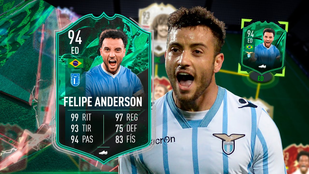 DEMASIADO BARATO & ROTO! FELIPE ANDERSON 94 SHAPESHIFTERS REVIEW! FIFA 22 ULTIMATE TEAM