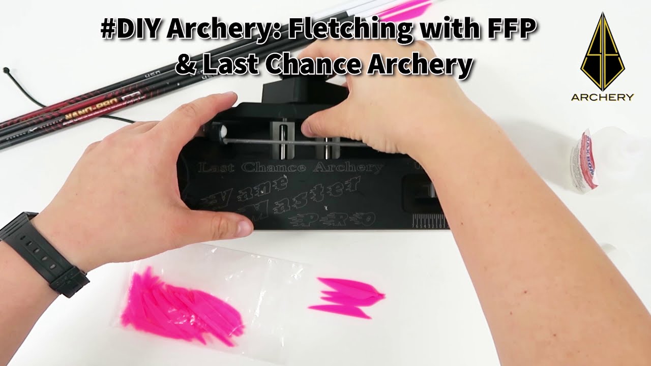 Fletching with Last Chance Archery Vane Master Pro