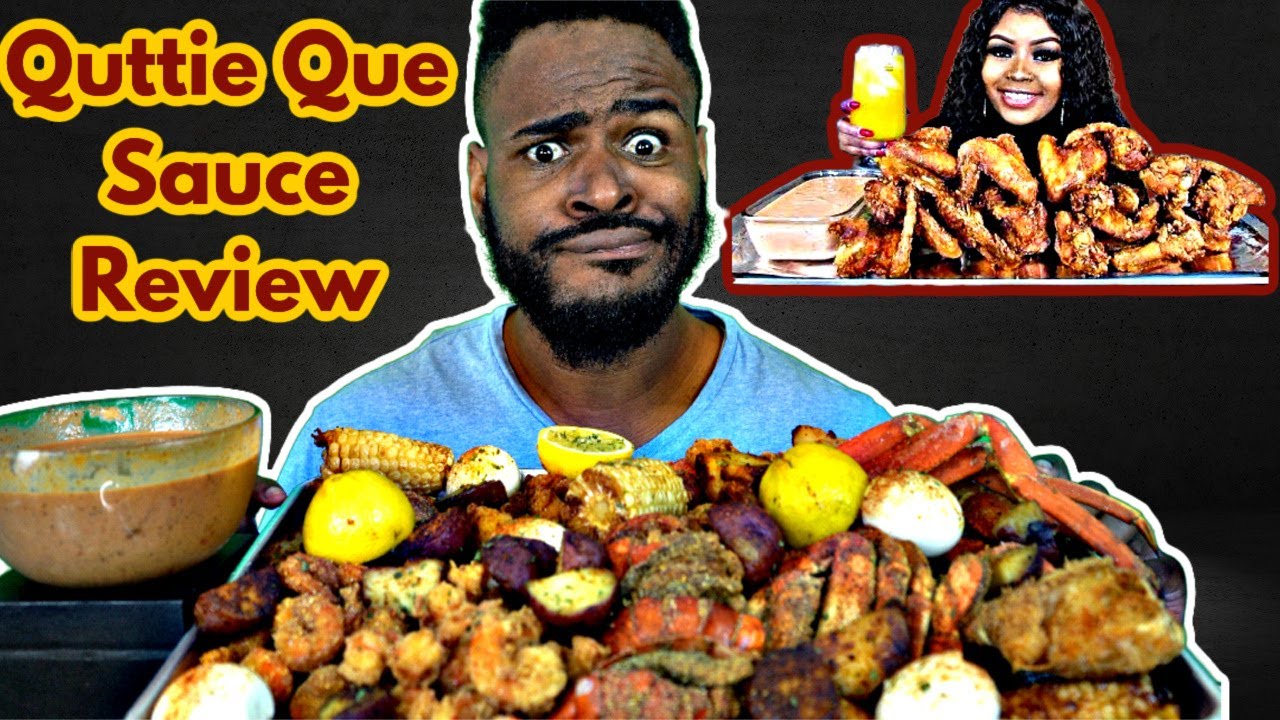 HONEST Quittie Que Sauce Review | Deep Fried Seafood Boil Mukbang 2021| Is It Worth The HYPE