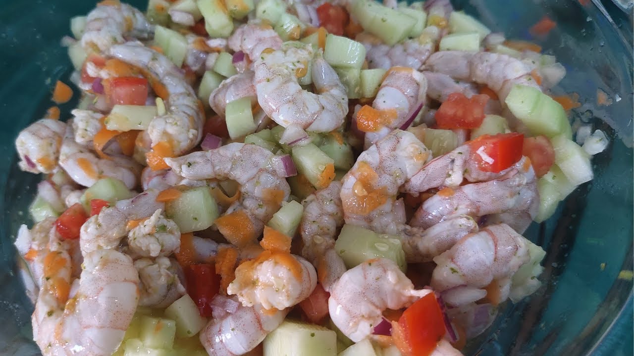 🦐🌿😋 Como hacer Ceviche de Camarón en el Rancho – Fácil, Rico y Estilo Nayarit