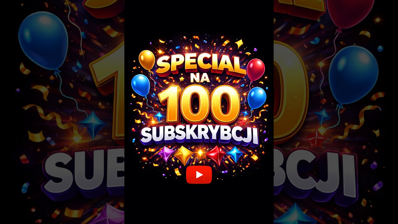 Special na 100 subów pozdrawiam #subscribemychannel #viral #specialvideo #youtuber