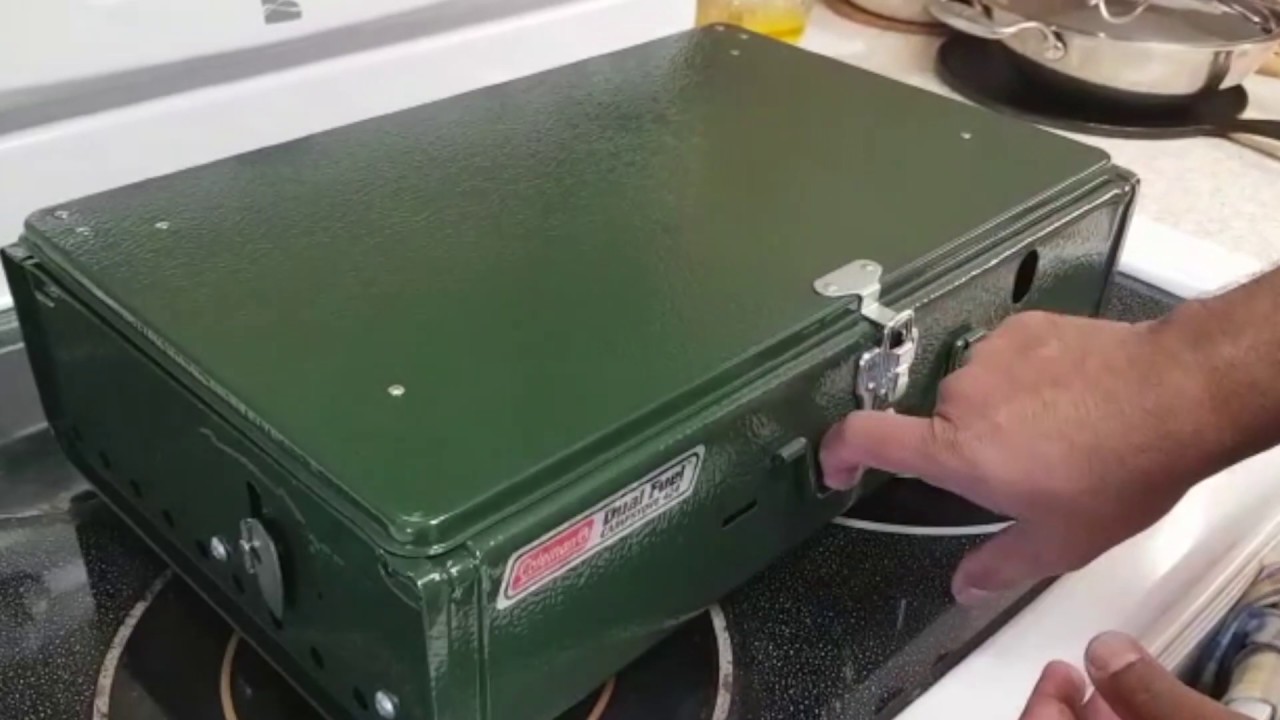 Coleman Dual Fuel Stove Unboxing Coleman 2 Burner Dual Fuel Powerhouse Stove