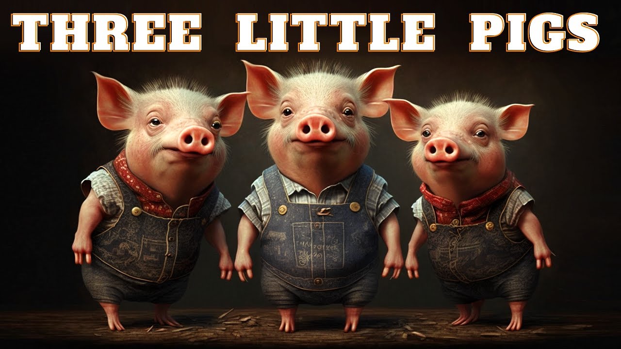 Three Little Pigs Story || Stories for Kids and Teenagers || English Moral Story @shortmoraltales